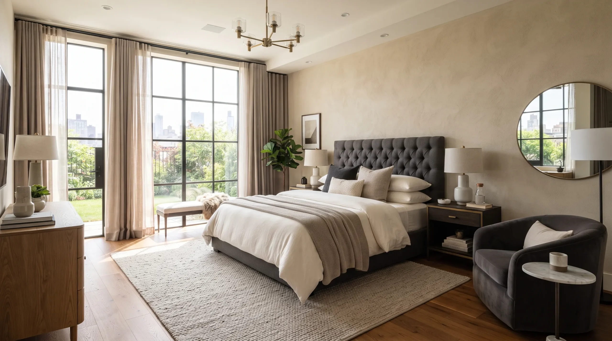 architectural digest bedroom Boutique Hotel Palette