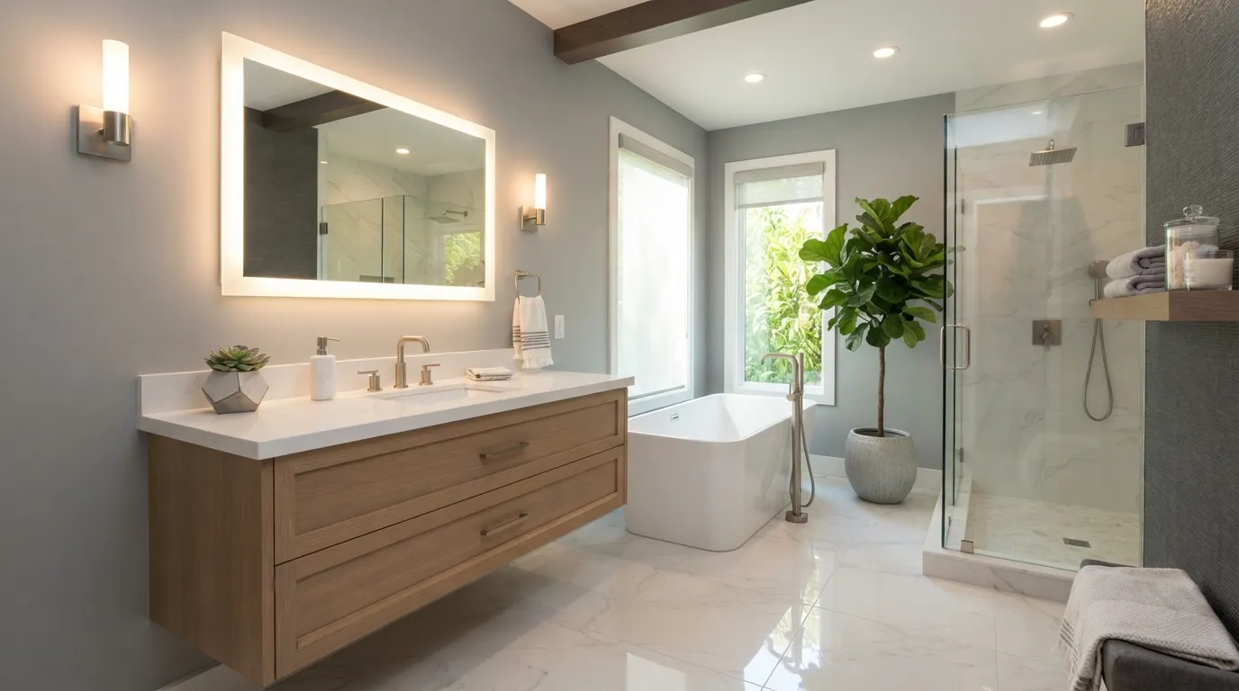 bathroom-vanities-led-mirror-pairing
