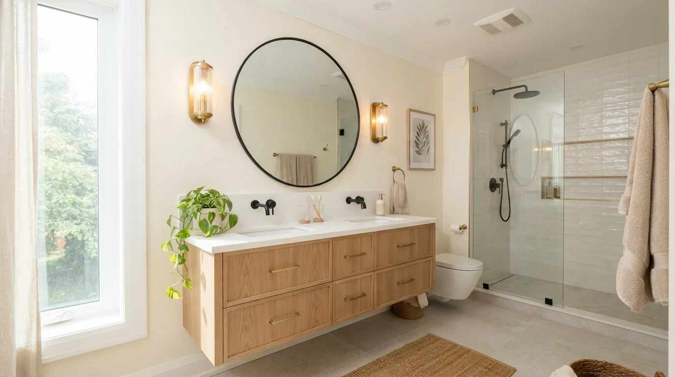 bathroom-vanities-mixed-metal-hardware