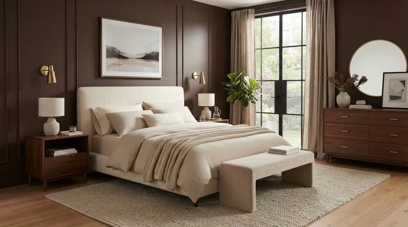 bedroom-color-schemes-chocolate-mocha