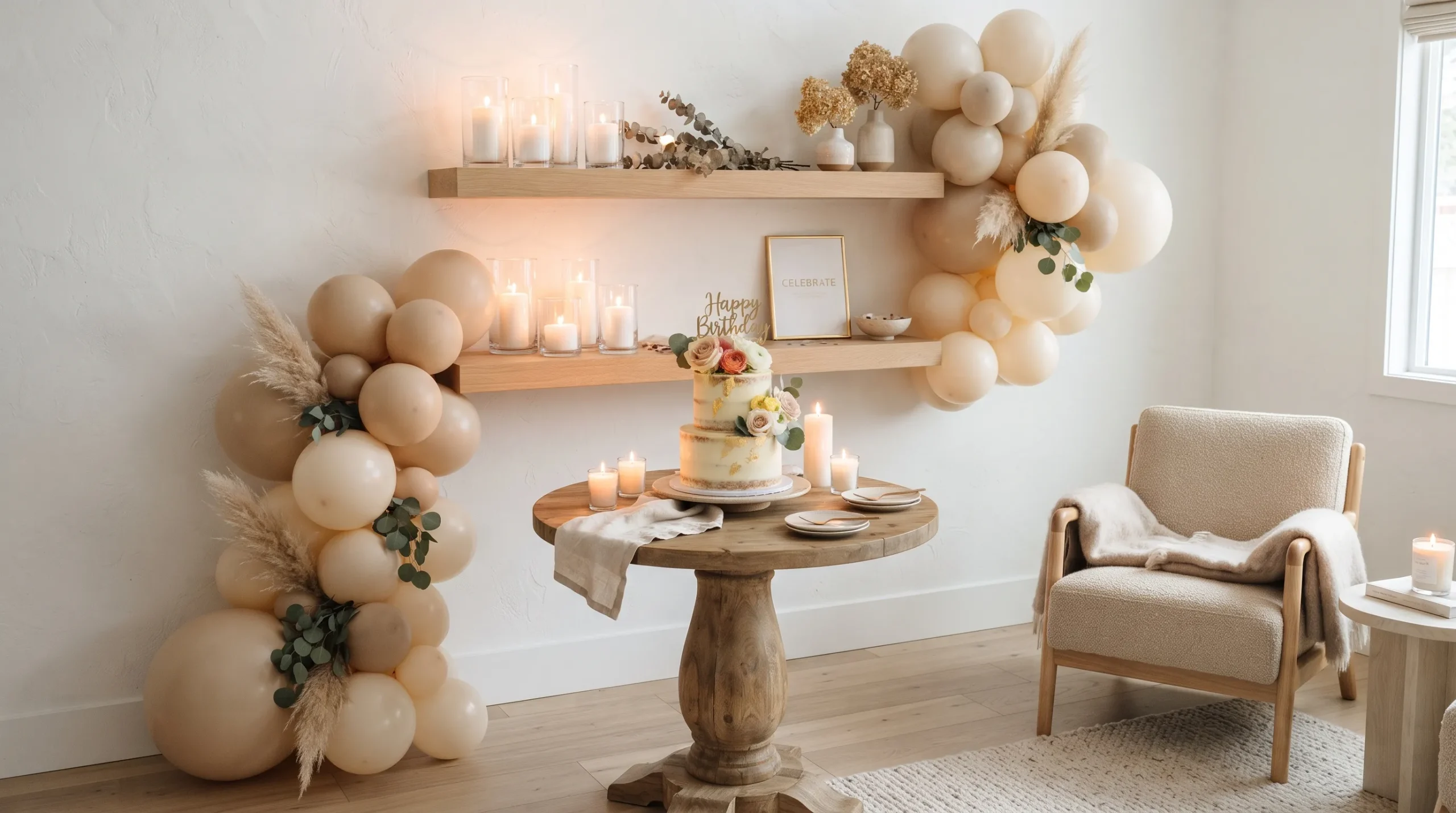 birthday decor simple party ideas Candlelit Corner
