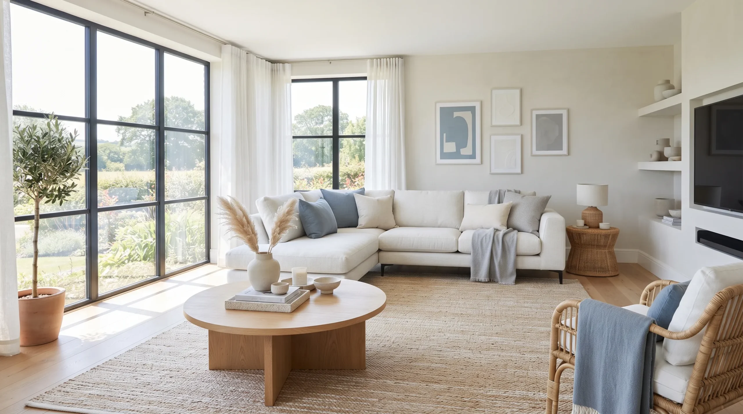 color palette ideas for home Coastal Blues