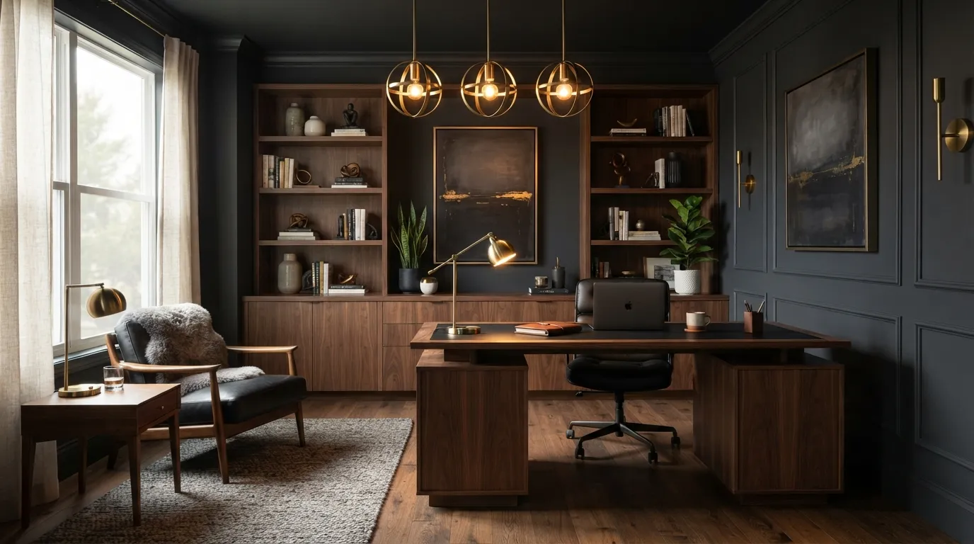 dark-academia-office-brass-accent-lighting