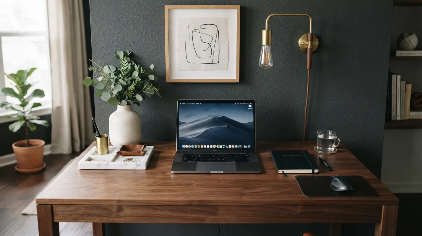 dark-academia-office-minimal-desk-styling
