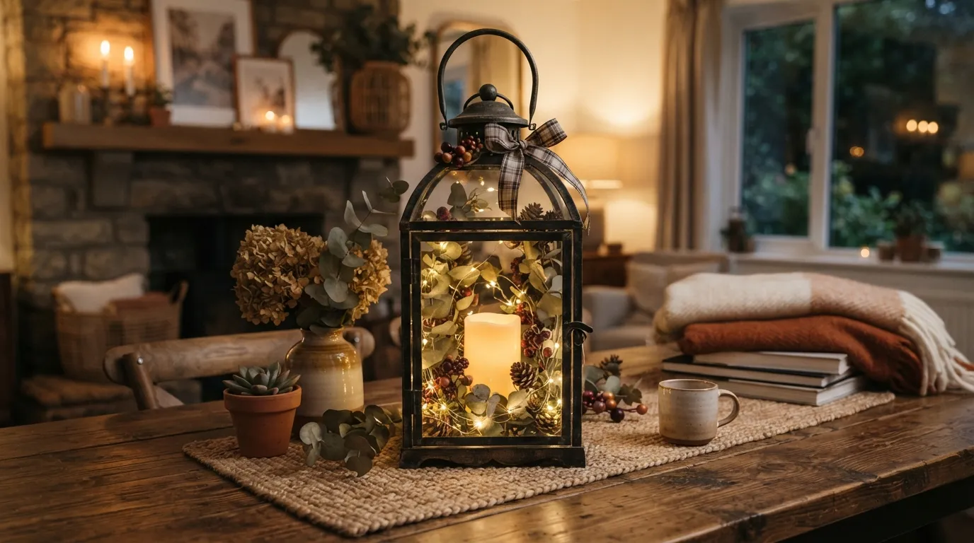 how to decorate a lantern