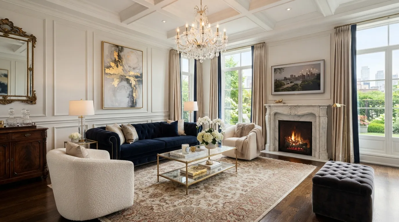how to decorate living room