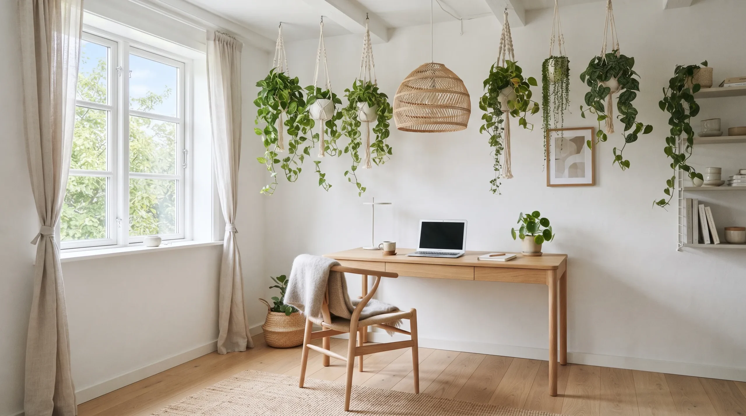 indoor garden office Hanging Green Canopy