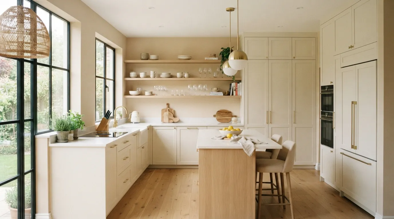 kitchen-color-palette-ideas-ivory-brass-charm