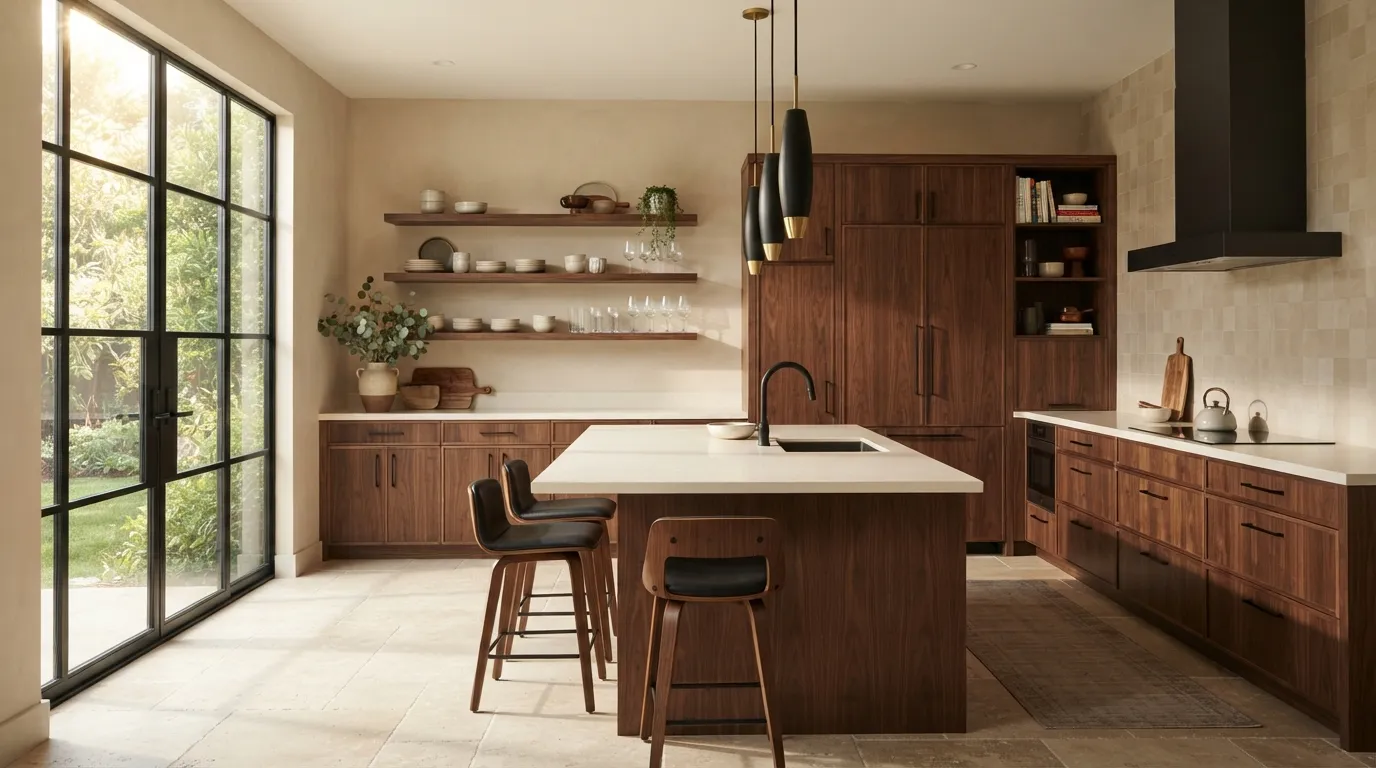 kitchen-color-palette-ideas-walnut-warmth