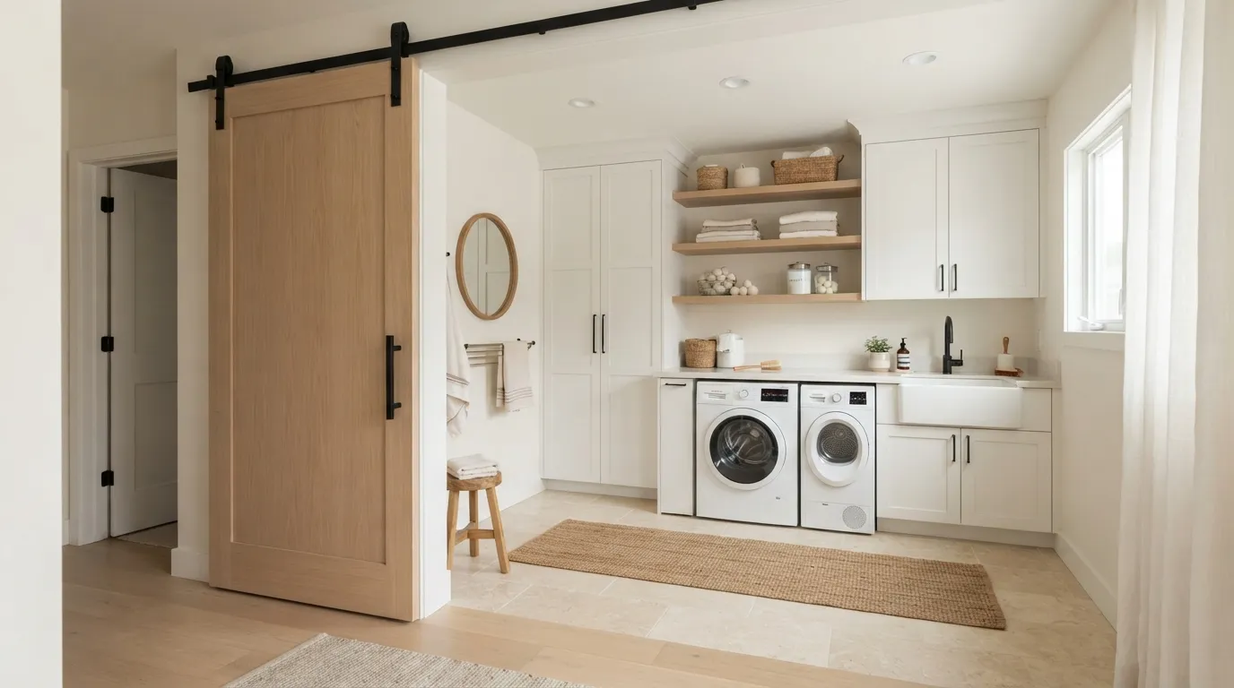 laundry-room-ideas-sliding-barn-door