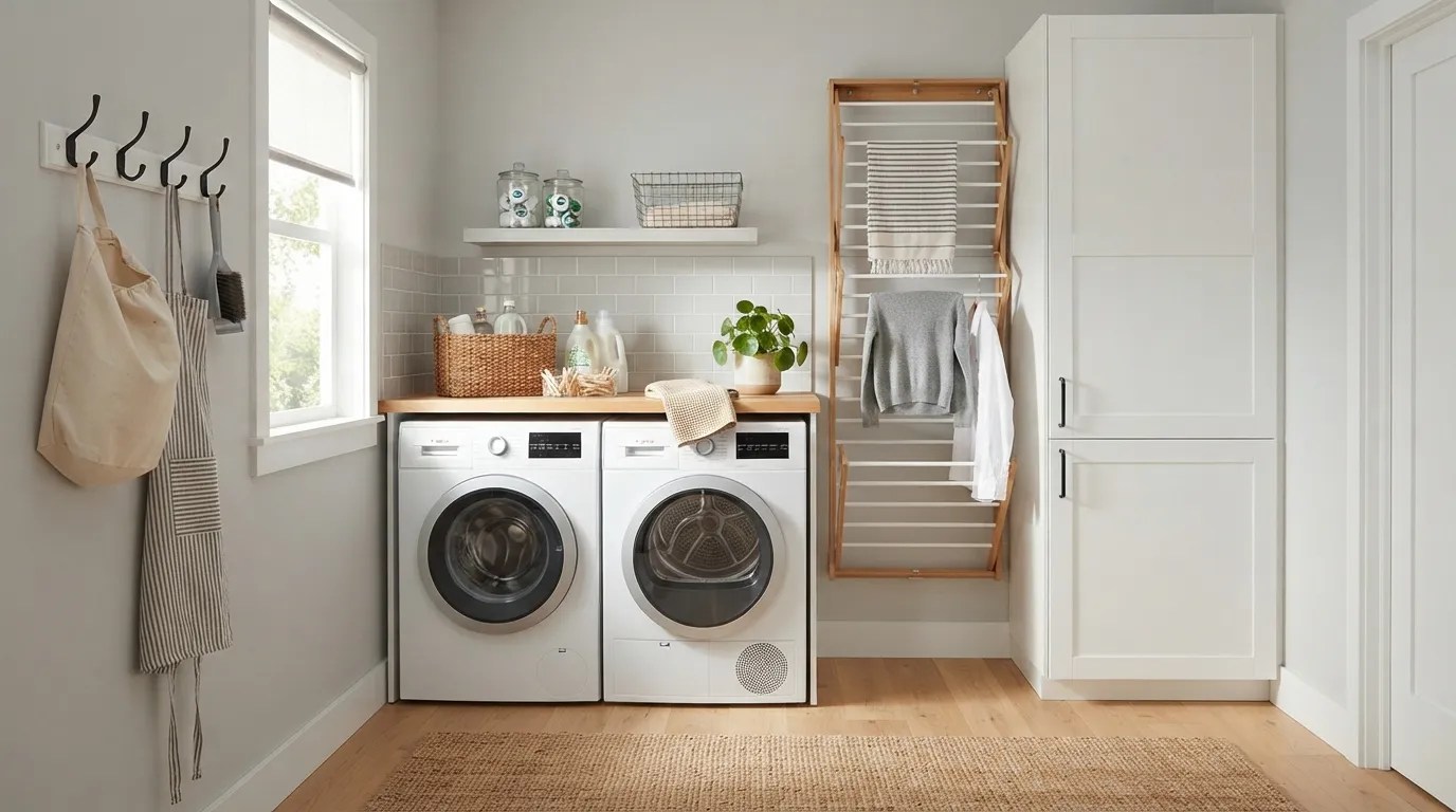 laundry-room-ideas-vertical-drying-rack
