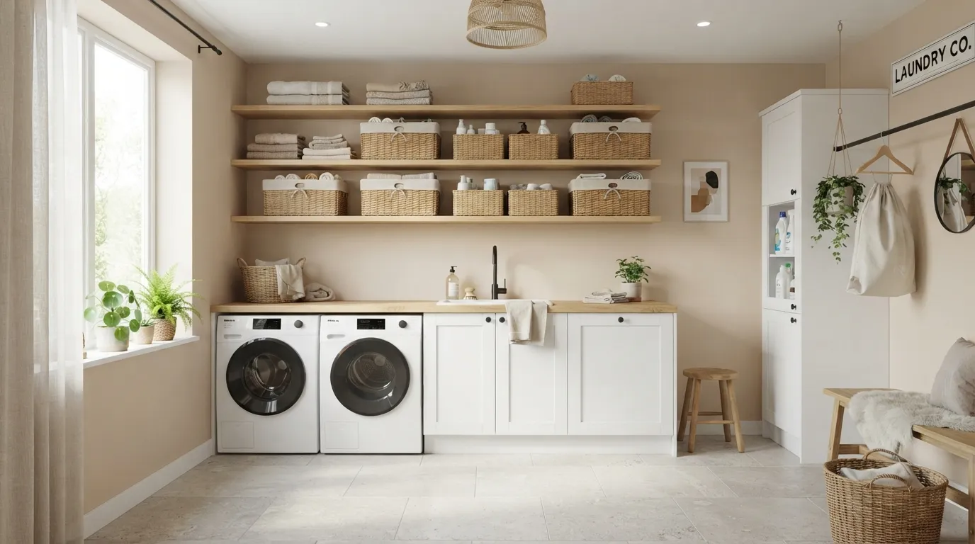 laundry-room-ideas-woven-basket-wall