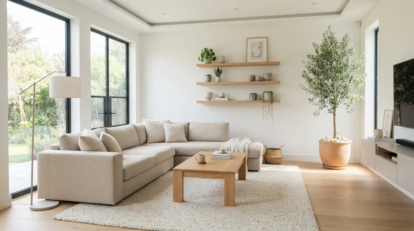 living room clean style ideas Indoor Greenery