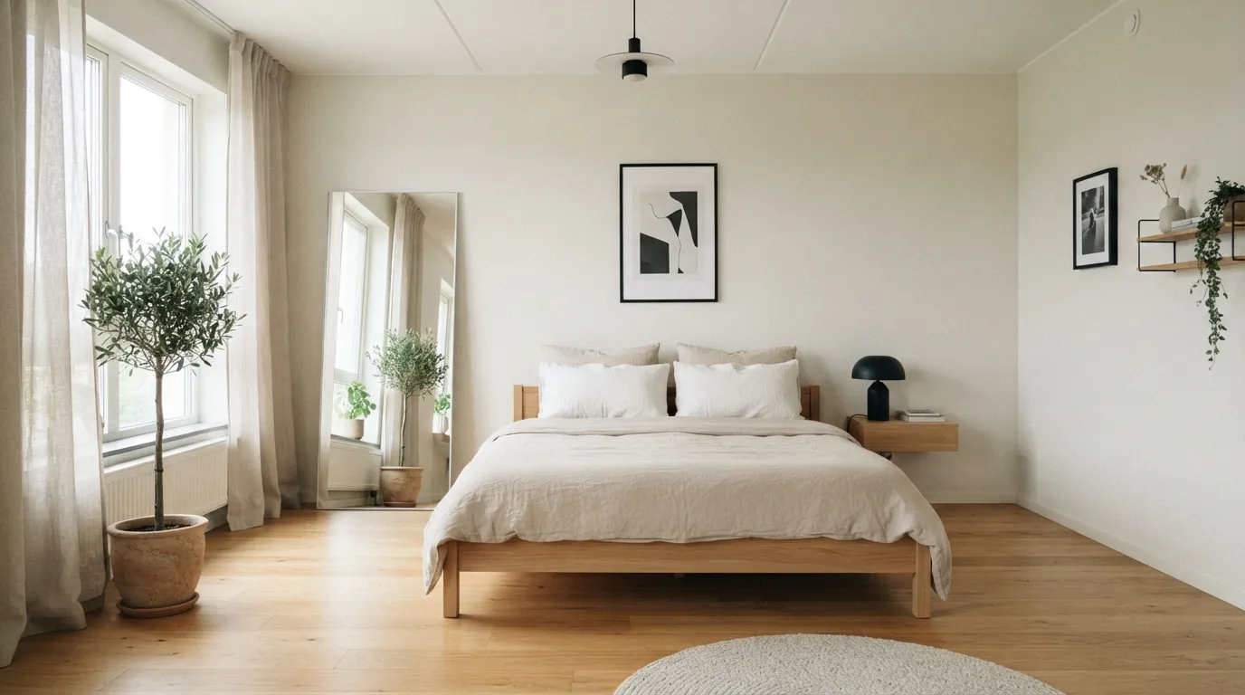 minimalist bedroom design ideas Full-Length Mirror