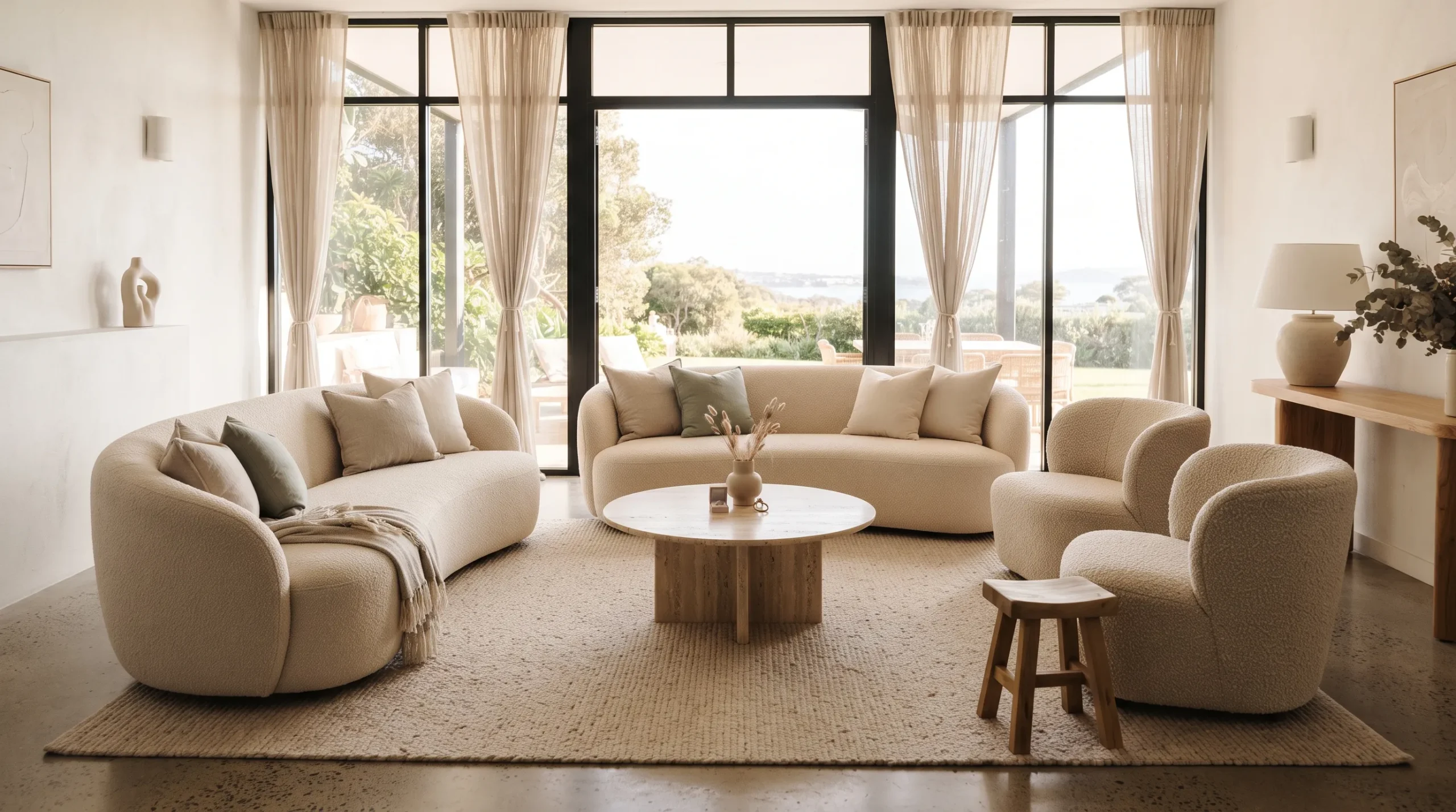 minimalist decor for engagement Soft Beige Lounge