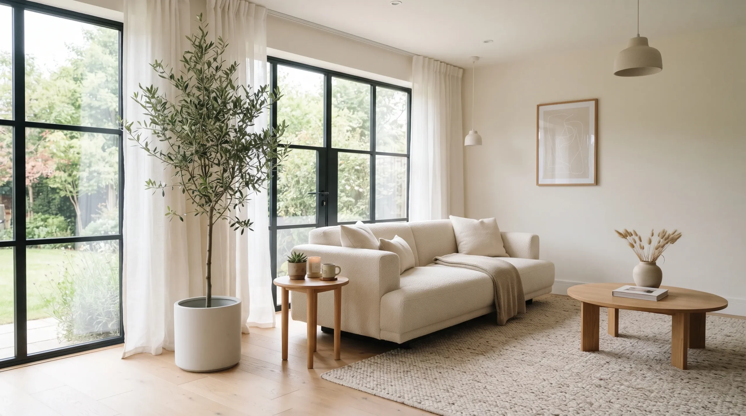 minimalist decor for living room Indoor Greenery Corner