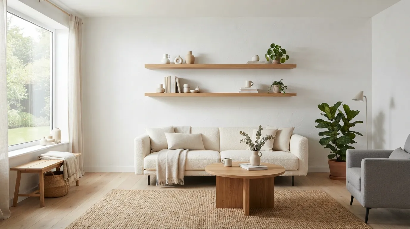 minimalist decoration ideas Floating Wall Shelves