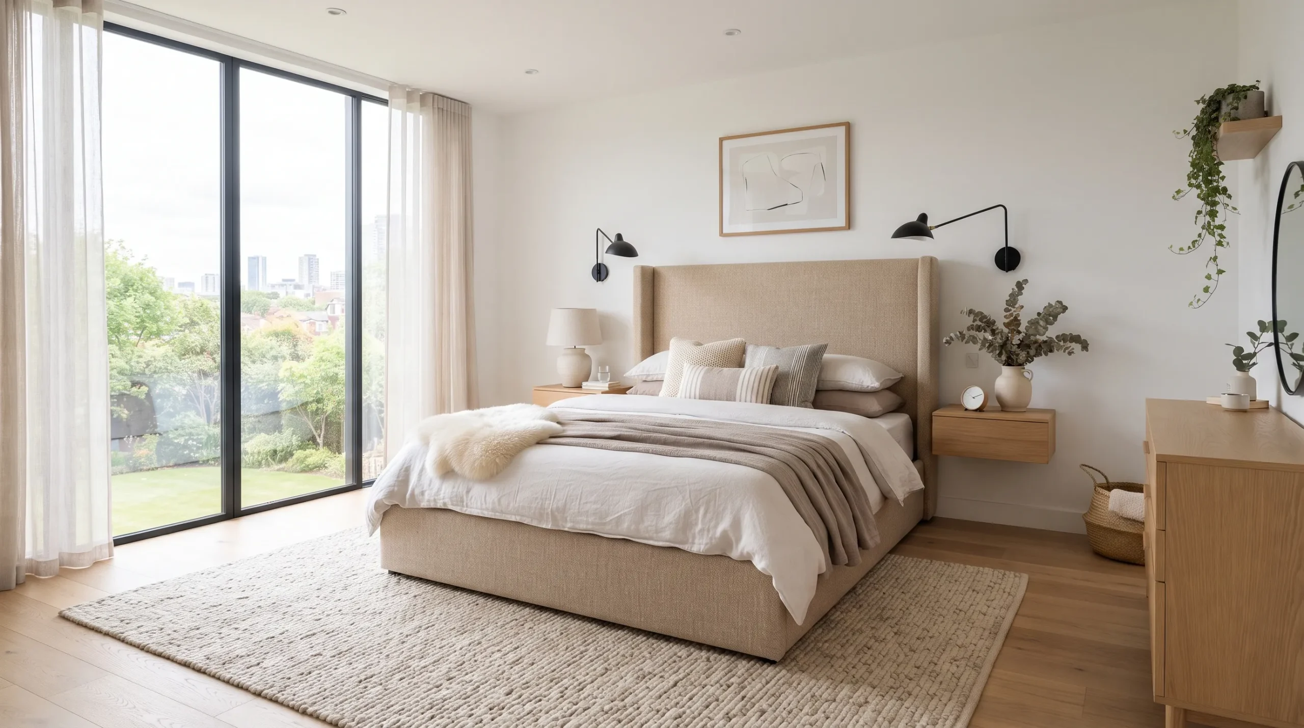 modern bedroom decor ideas Statement Bed