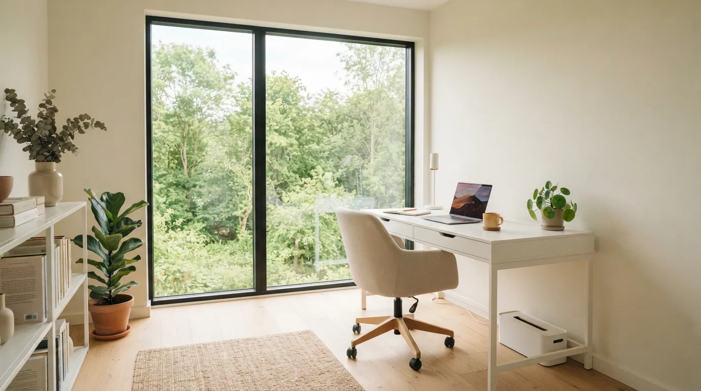 modern home office ideas Large Picture Window