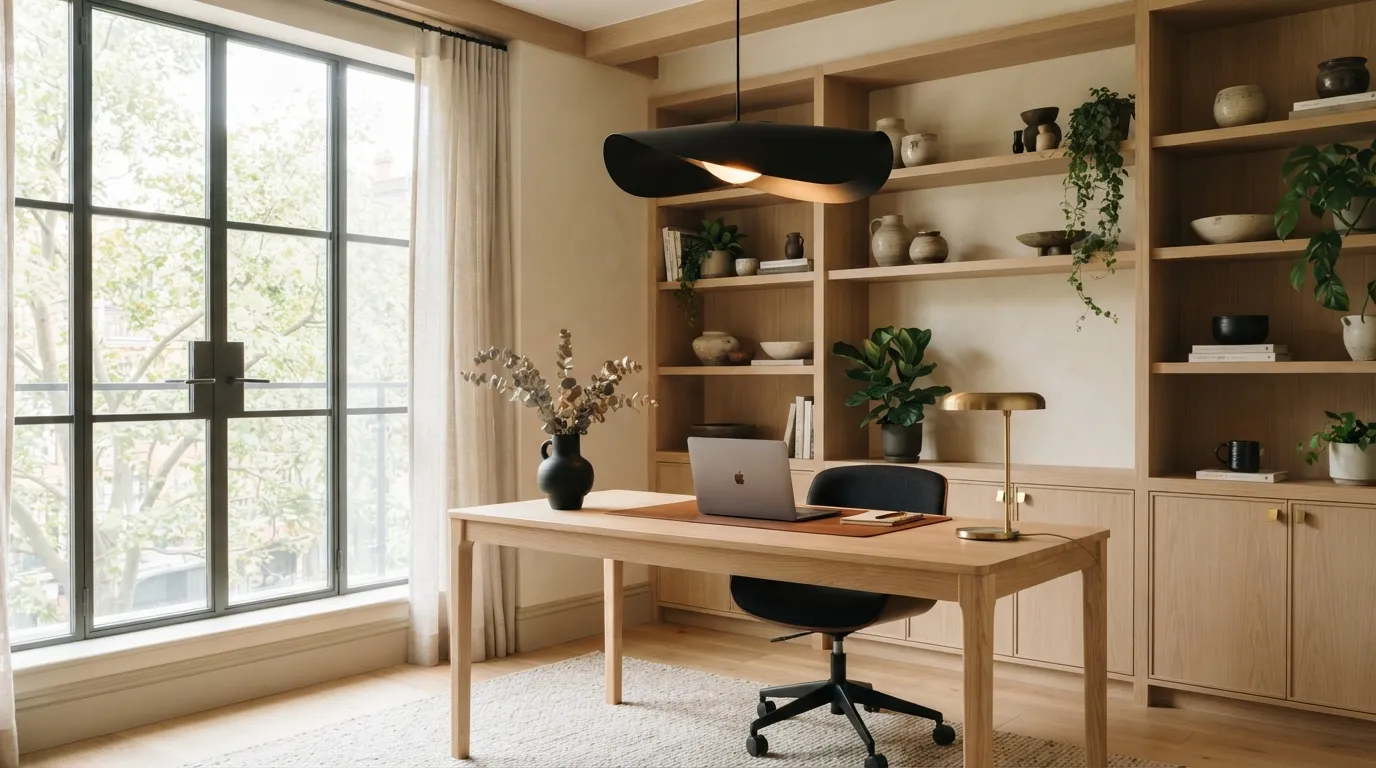modern home office ideas Statement Pendant Lighting