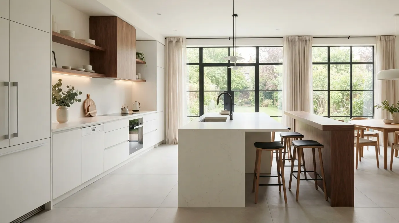 Modern Kitchen Ideas Handleless Cabinetry