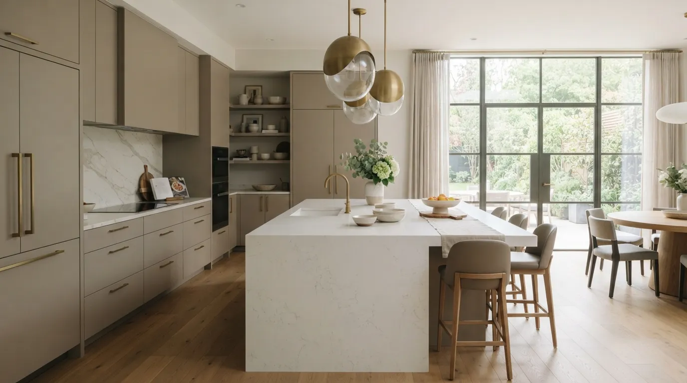Modern Kitchen Ideas Statement Pendant Lighting