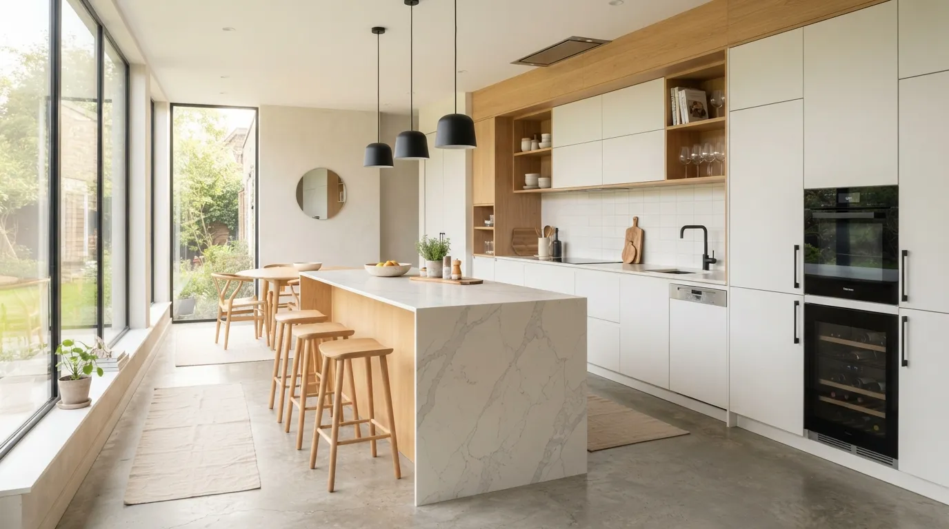 Modern Kitchen Trends Handleless Cabinetry