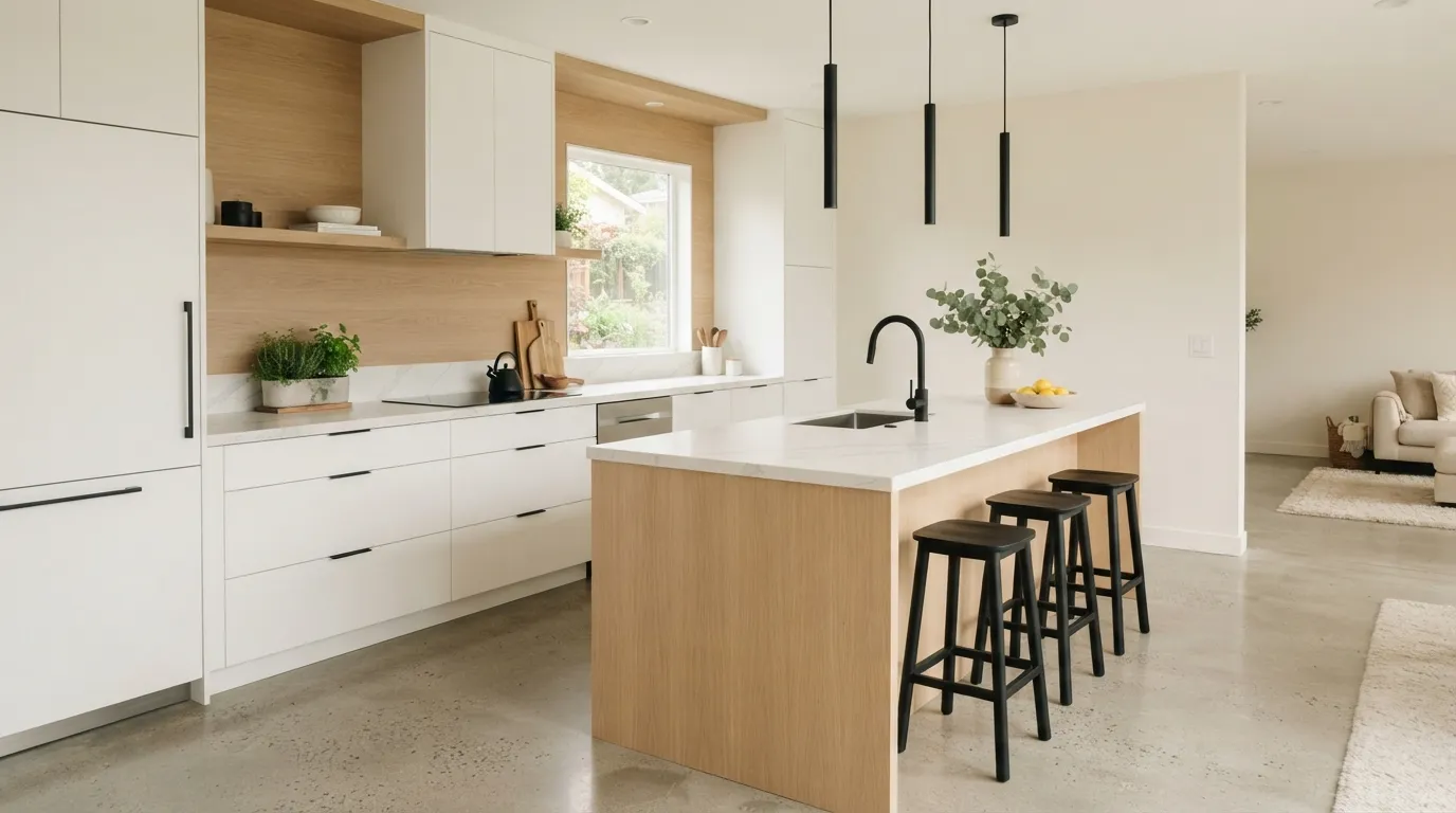 Modern Kitchen Trends Matte Black Details