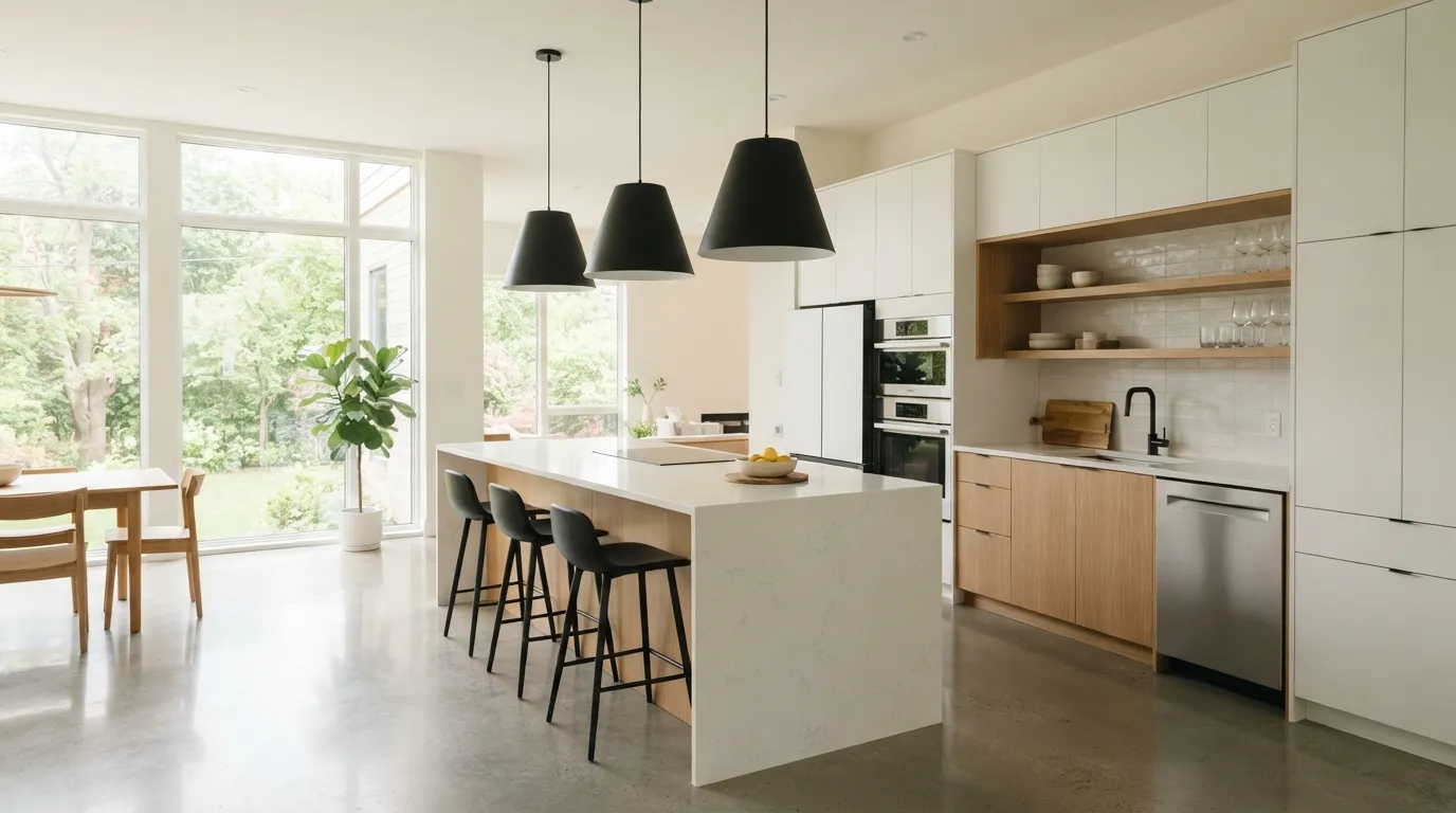 Modern Kitchen Trends Statement Lighting