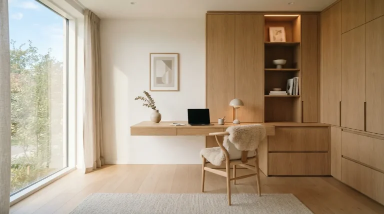 scandinavian home office