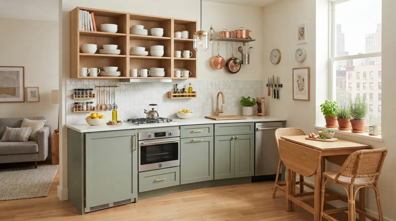 small apartment kitchen