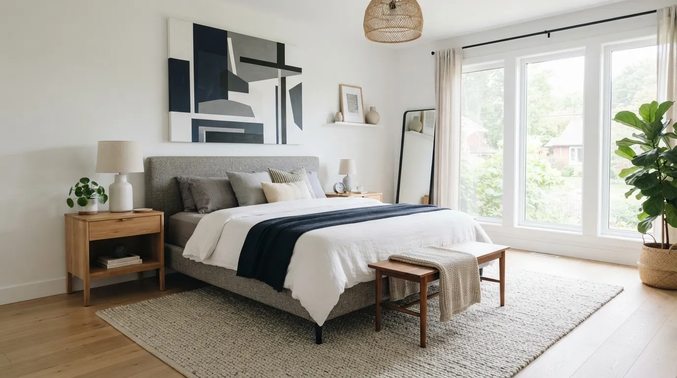 teen-boy-bedroom-ideas-geometric-wall-art