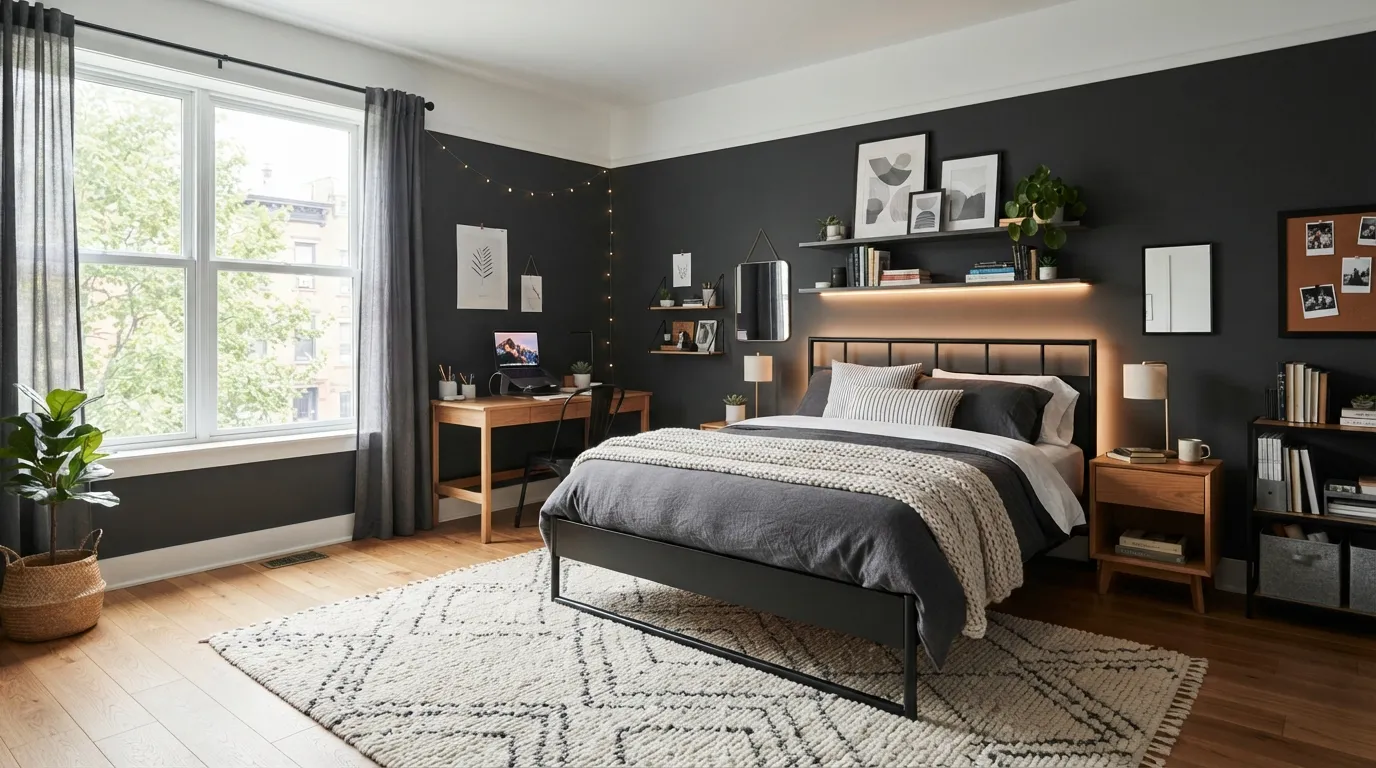 teen-boy-bedroom-ideas-moody-charcoal-palette