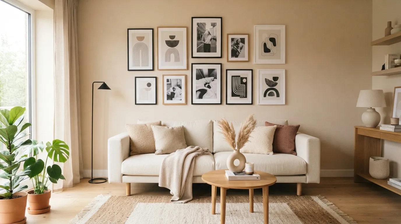 wall decor ideas for living room Gallery Wall Layout