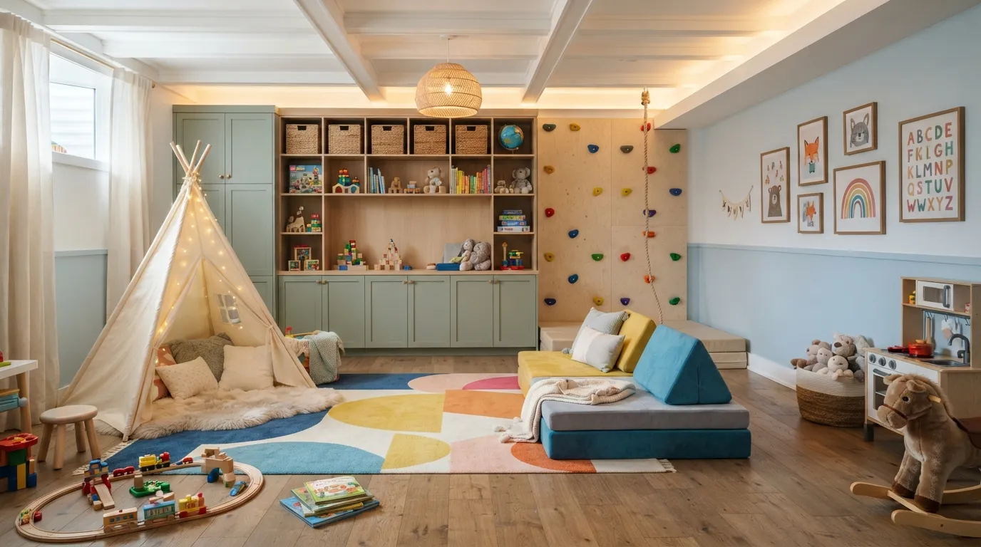 basement ideas Kids' Play Zone