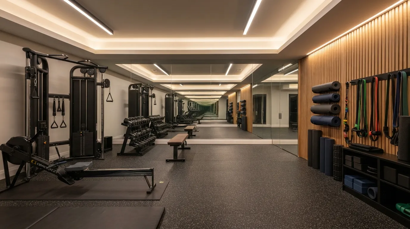 basement ideas Modern Home Gym