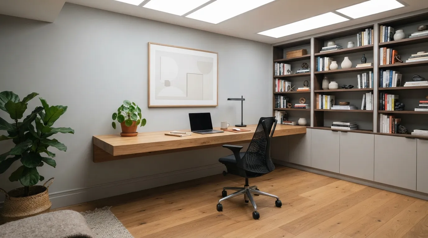 basement ideas Productive Home Office