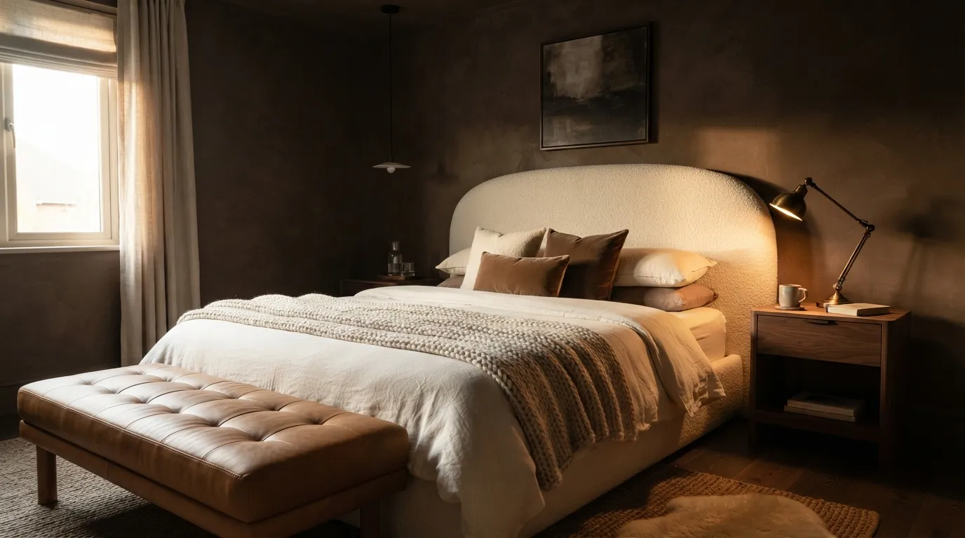 bedroom color trends Rich Chocolate Brown