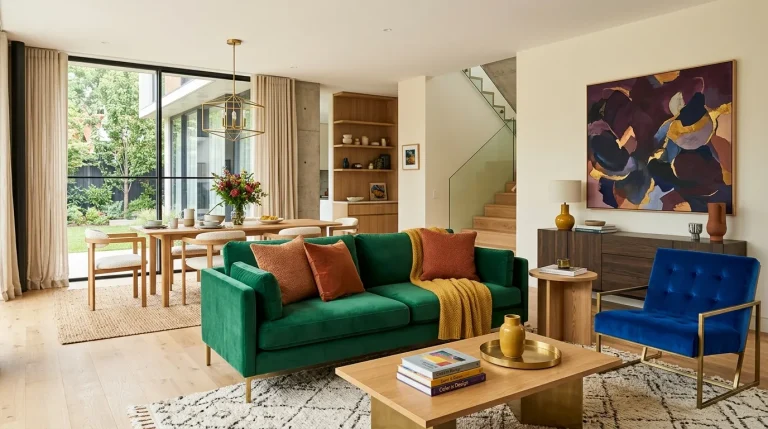 bold color combinations for home decor