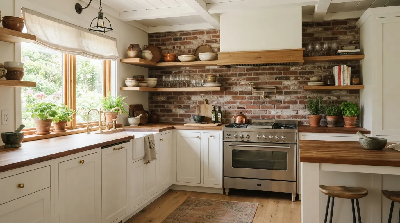 Brick Wall Ideas Brick Kitchen Backsplash