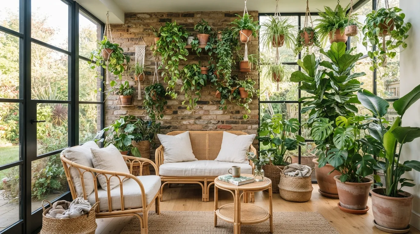 Brick Wall Ideas Brick Wall With Greenery