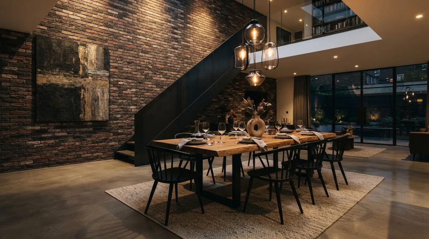 Brick Wall Ideas Floor-to-Ceiling Brick