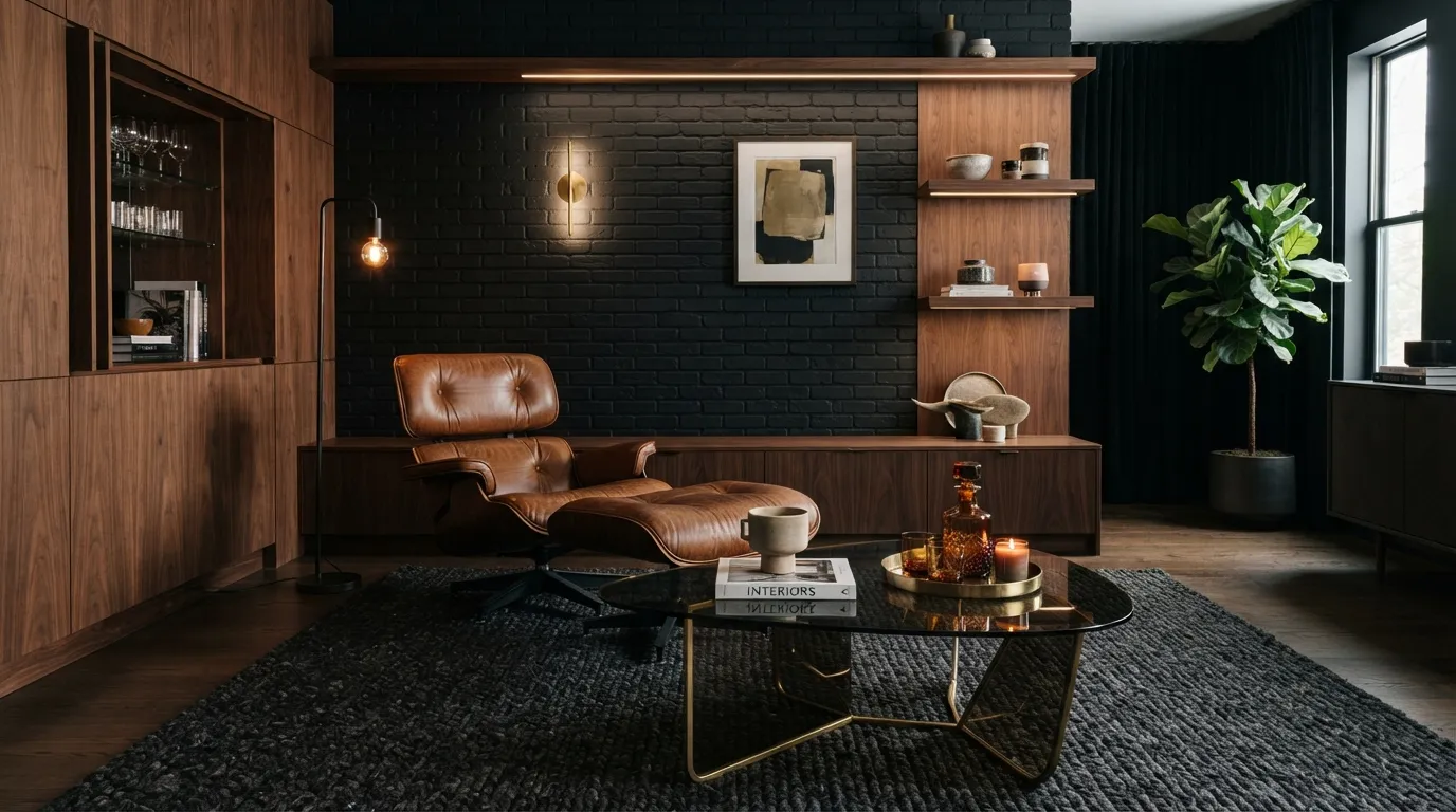 Brick Wall Ideas Painted Black Brick