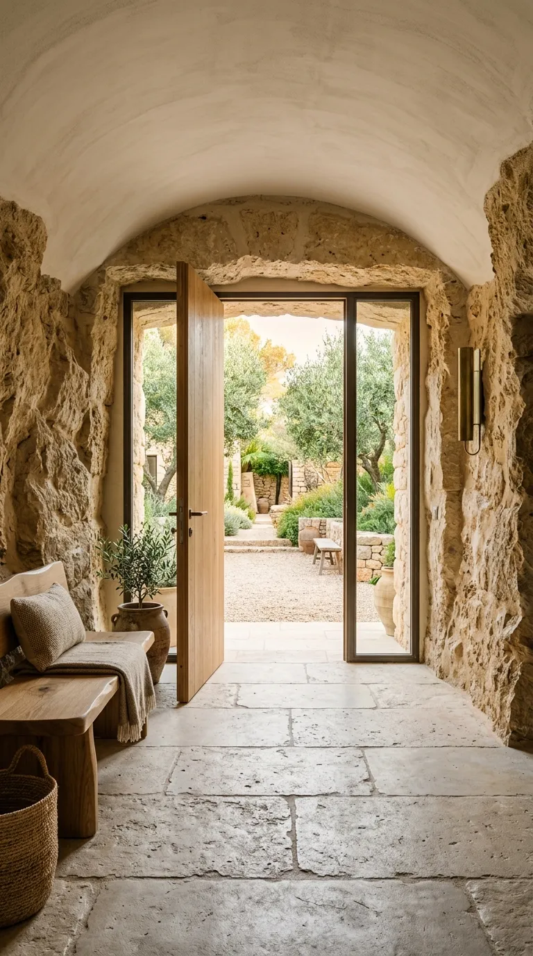 cave homes Light-Filled Cave Entry