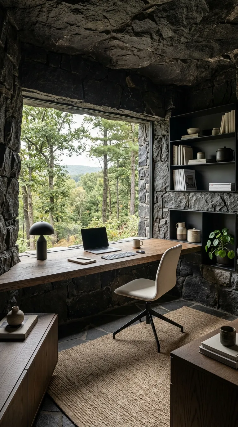 cave homes Modern Cave Office