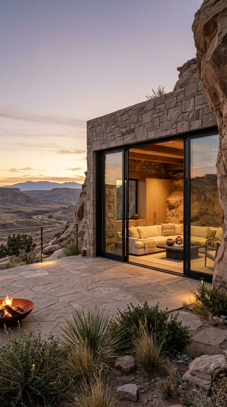 cave homes Modern Cave Retreat