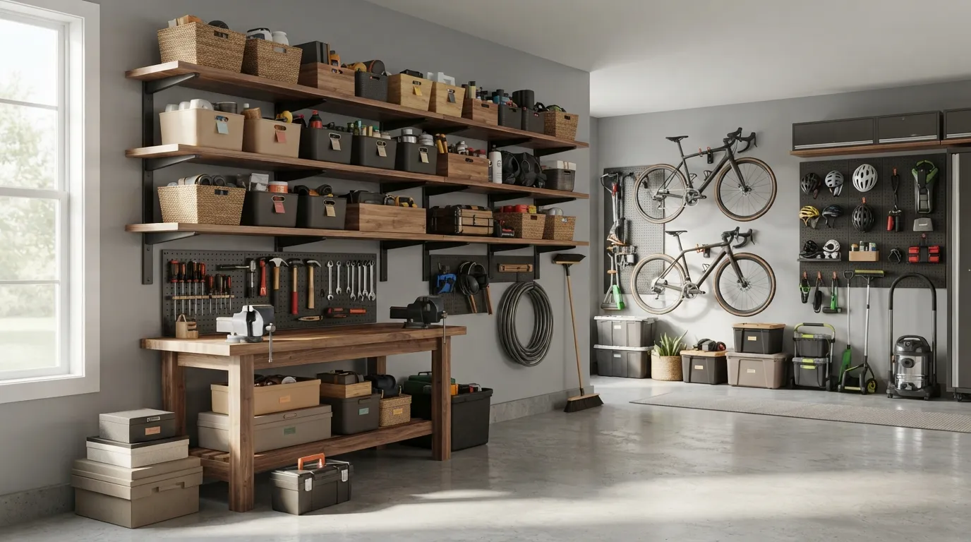 diy garage shelving ideas