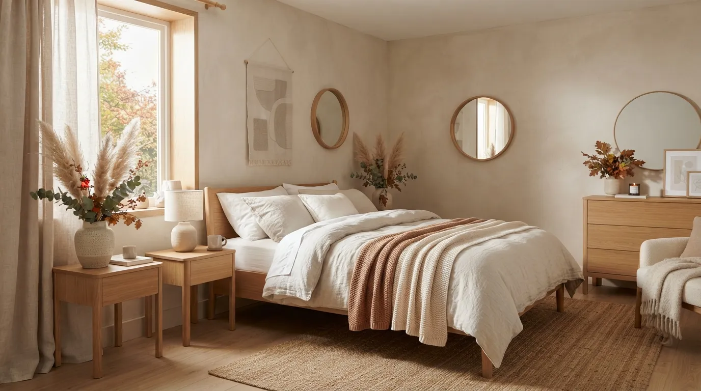 fall bedroom decor Autumn Botanical Touches
