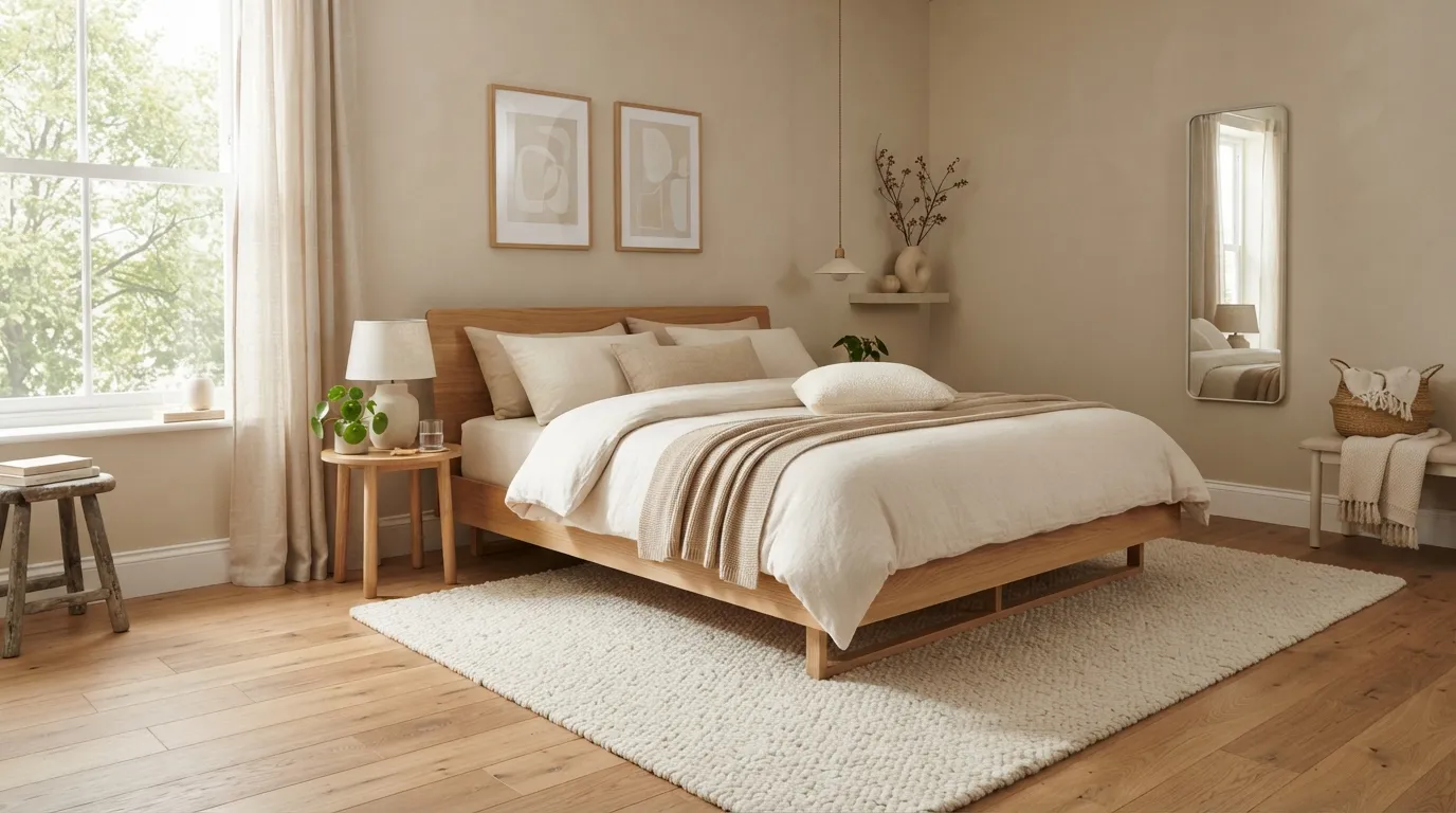 fall bedroom decor Textured Area Rug