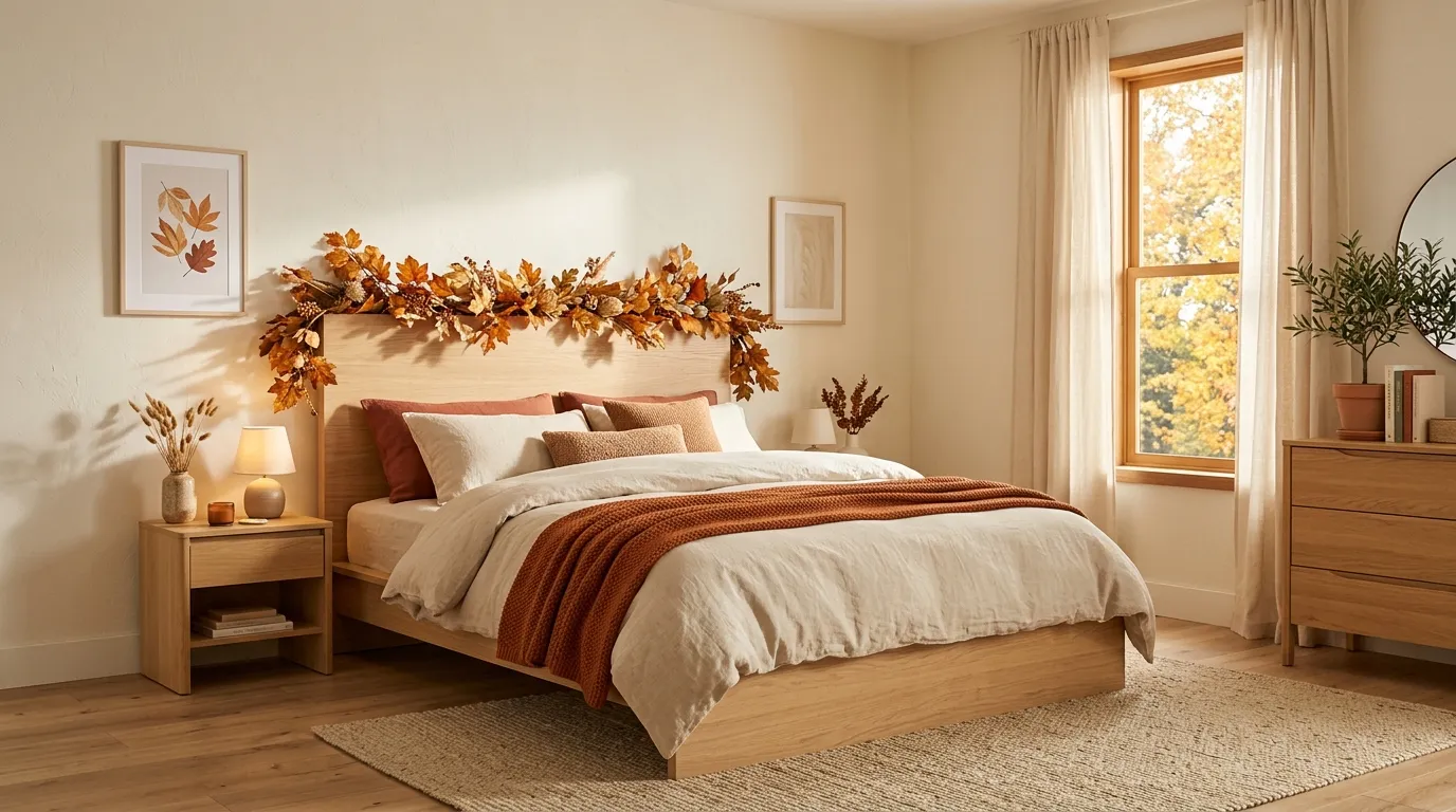 fall room decor Autumn Leaf Garland